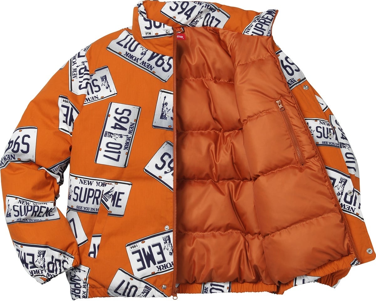 License Plate Puffy Jacket view 23